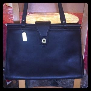 Vintage Coach Barclay Tote Hand Bag